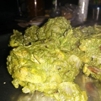 Harabhara Bewda Murga [Green Drunk Chicken]