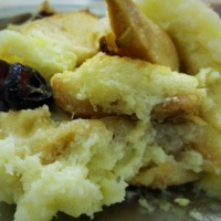 Bread Apple pudding
